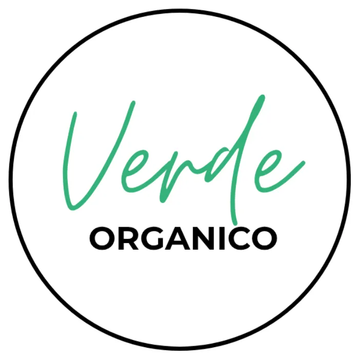 Logo de verde orgánico